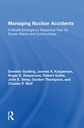 Cover of Managing Nuclear Accidents