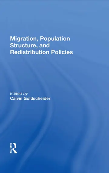 Cover of Migration, Population Structure, and Redistribution Policies