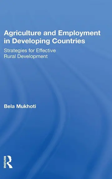 Cover of Agriculture and Employment in Developing Countries