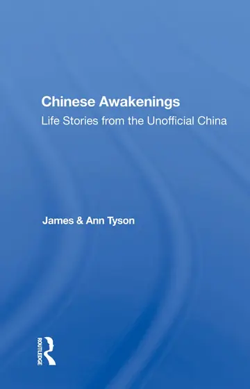 Cover of Chinese Awakenings