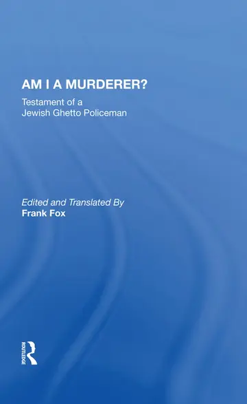 Cover of Am I a Murderer?