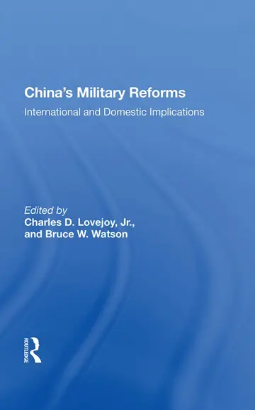 Cover of China's Military Reforms