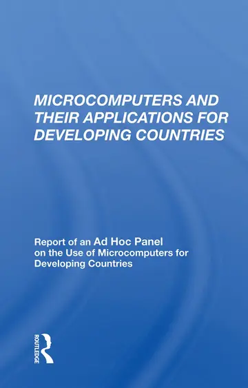 Cover of Microcomputers and their Applications for Developing Countries