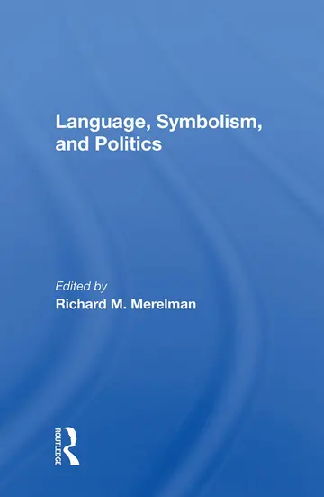 Cover of Language, Symbolism, and Politics