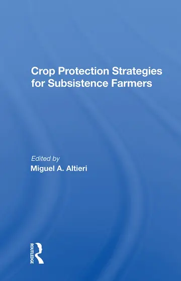 Cover of Crop Protection Strategies for Subsistence Farmers