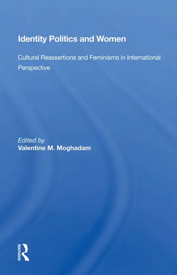 Cover of Identity Politics and Women