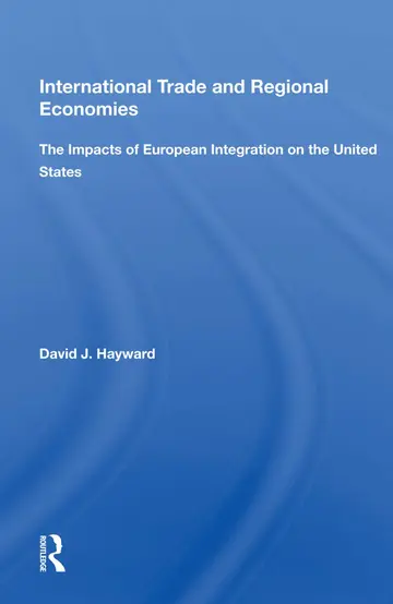 Cover of International Trade and Regional Economies
