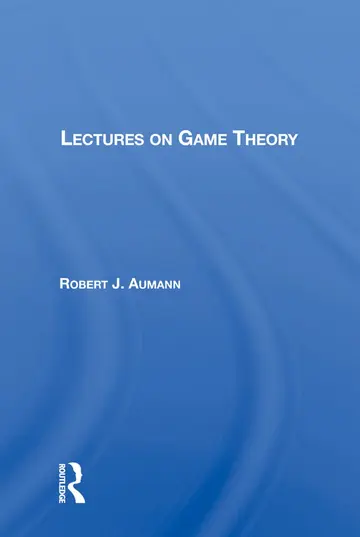 Cover of Lectures on Game Theory