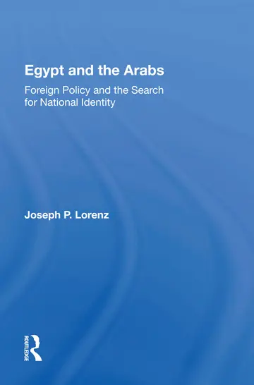 Cover of Egypt and the Arabs