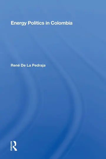 Cover of Energy Politics in Colombia