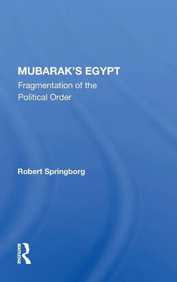 Cover of Mubarak's Egypt