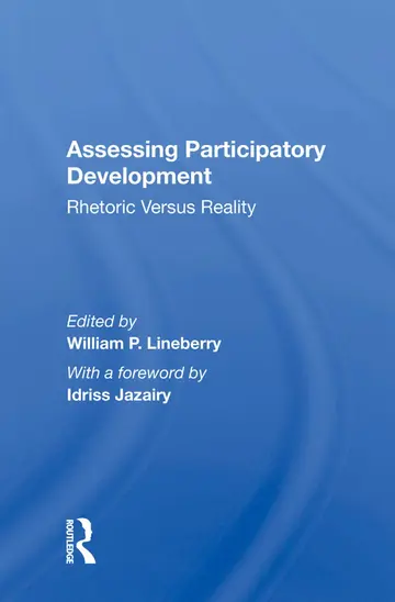 Cover of Assessing Participatory Development