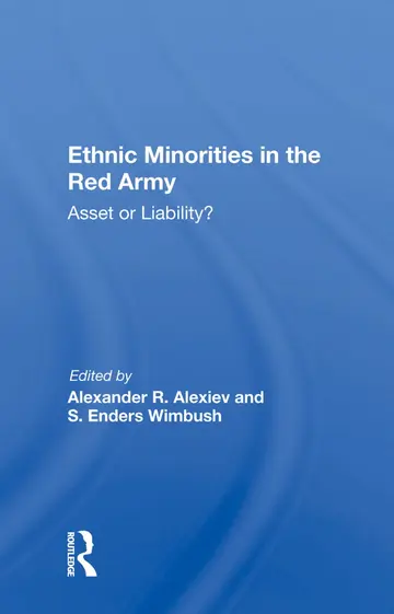 Cover of Ethnic Minorities in the Red Army