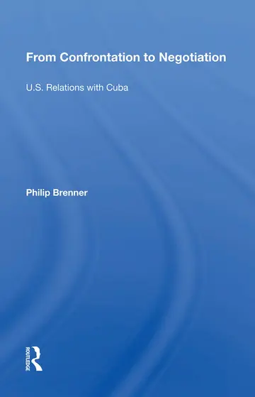 Cover of From Confrontation to Negotiation