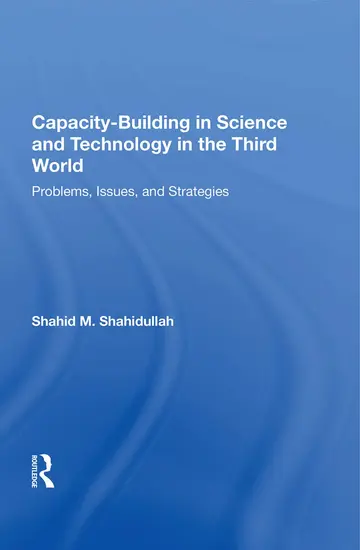 Cover of Capacity-building in Science and Technology in the Third World