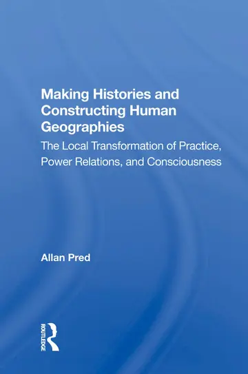 Cover of Making Histories and Constructing Human Geographies