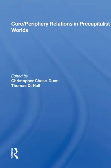 Cover of Core/periphery Relations in Precapitalist Worlds