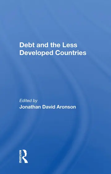 Cover of Debt and the Less Developed Countries