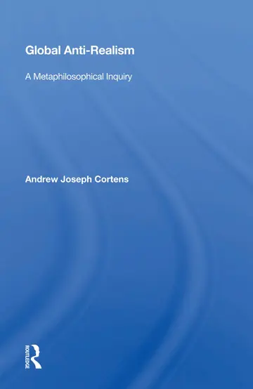 Cover of Global Anti-realism