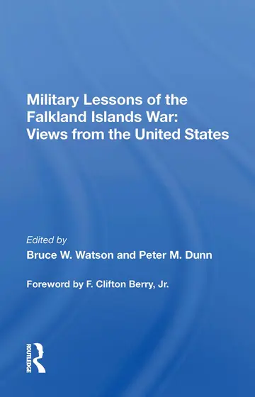 Cover of Military Lessons of the Falkland Islands War