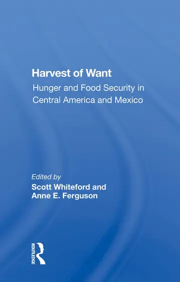 Cover of Harvest of Want