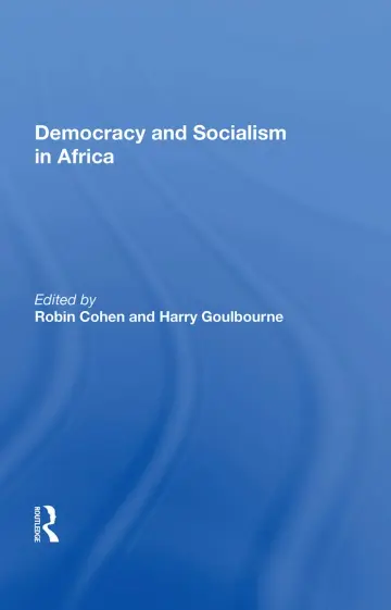 Cover of Democracy and Socialism in Africa