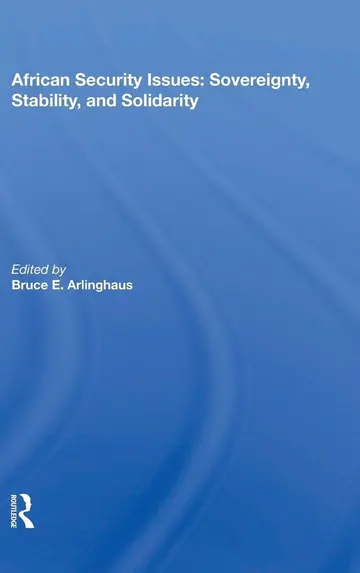 Cover of African Security Issues