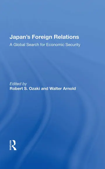 Cover of Japan's Foreign Relations