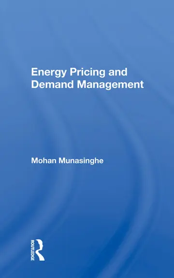 Cover of Energy Pricing and Demand Management