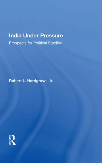 Cover of India Under Pressure