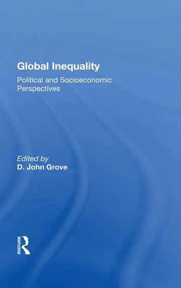 Cover of Global Inequality