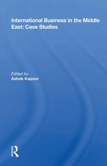 Cover of International Business in the Middle East