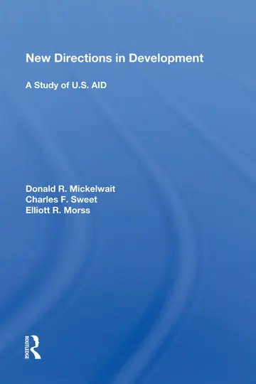 Cover of New Directions in Development