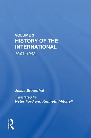 Cover of History of the International