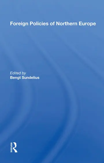Cover of Foreign Policies of Northern Europe