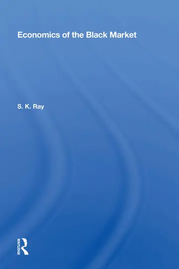 Cover of Economics of the Black Market