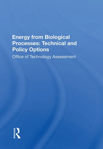 Cover of Energy from Biological Processes