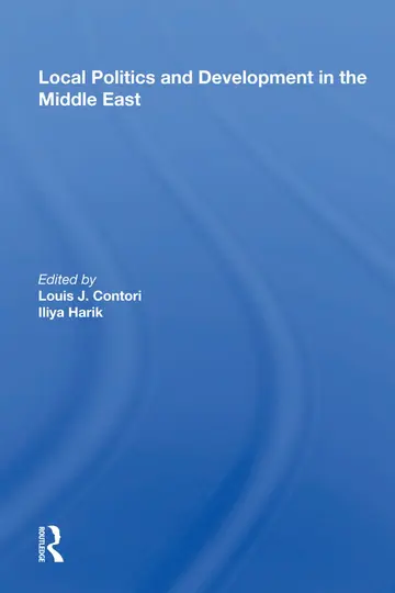 Cover of Local Politics and Development in the Middle East