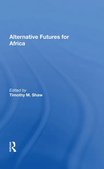 Cover of Alternative Futures for Africa
