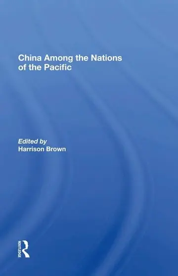 Cover of China Among the Nations of the Pacific