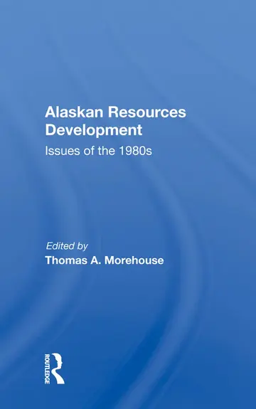 Cover of Alaskan Resources Development