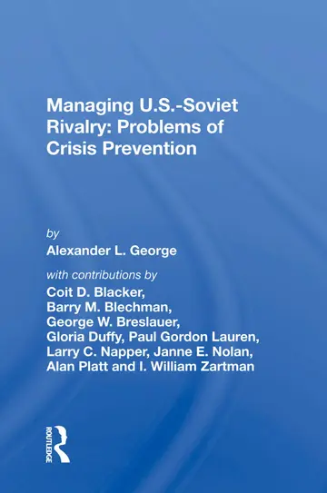 Cover of Managing U.s.-soviet Rivalry
