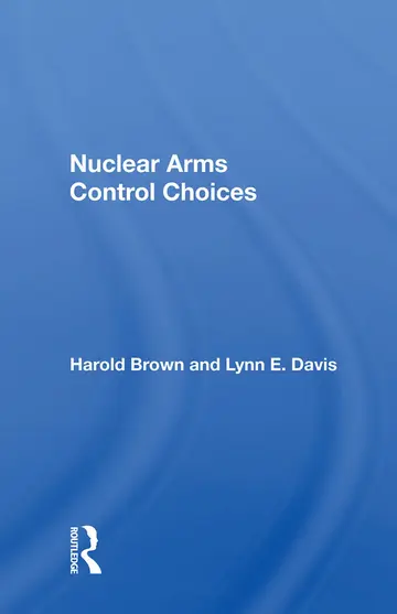 Cover of Nuclear Arms Control Choices