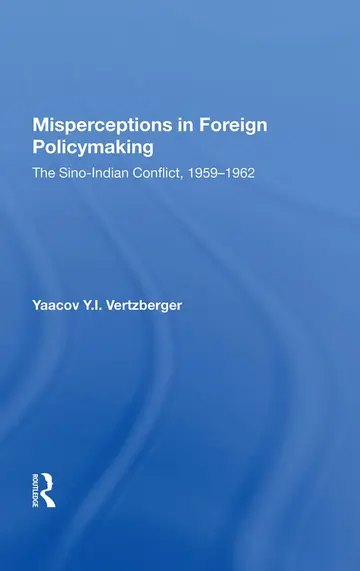 Cover of Misperceptions in Foreign Policymaking