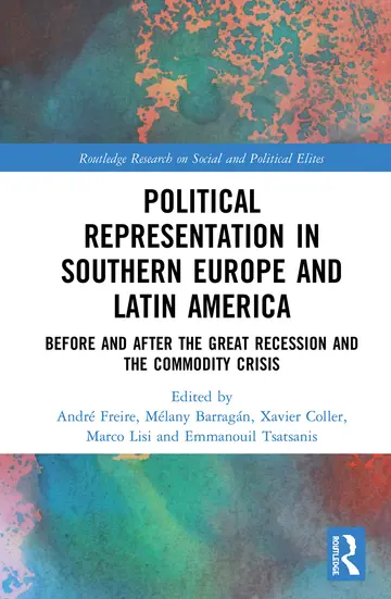 Cover of Political Representation in Southern Europe and Latin America