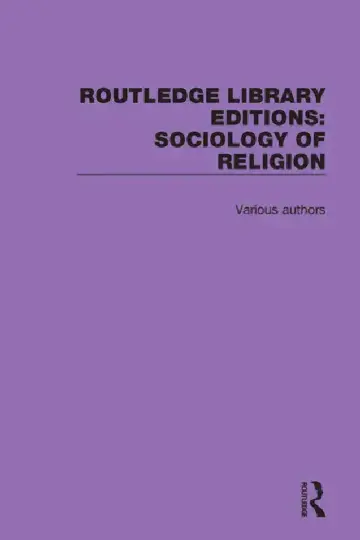 Cover of Sociology of Religion