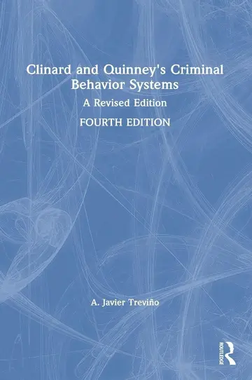 Cover of Clinard and Quinney's Criminal Behavior Systems