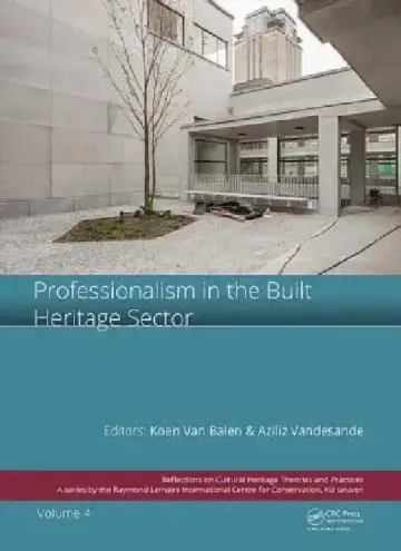 Cover of Professionalism in the Built Heritage Sector
