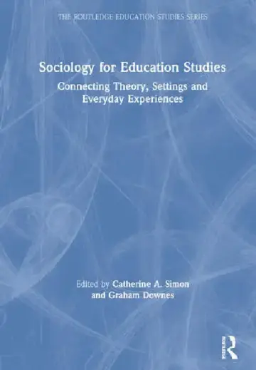 Cover of Sociology for Education Studies