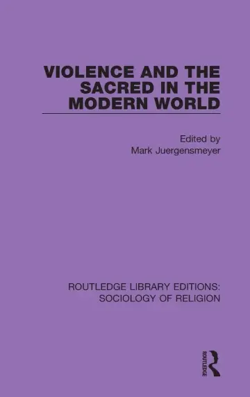 Cover of Violence and the Sacred in the Modern World